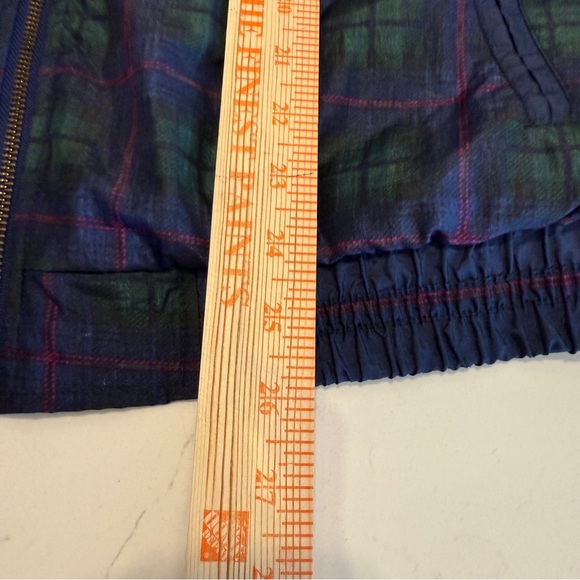 Vintage Westbound Windbreaker Jacket – 90s Plaid Paisley Track Jacket, Size 1X - Picture 12 of 12